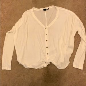 White long sleeve thermal - so soft!